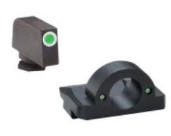 Ameriglo Green Tritium Night Sight Set with Orange Outline for Glock 20-21-29-30-31-32-36-40-41