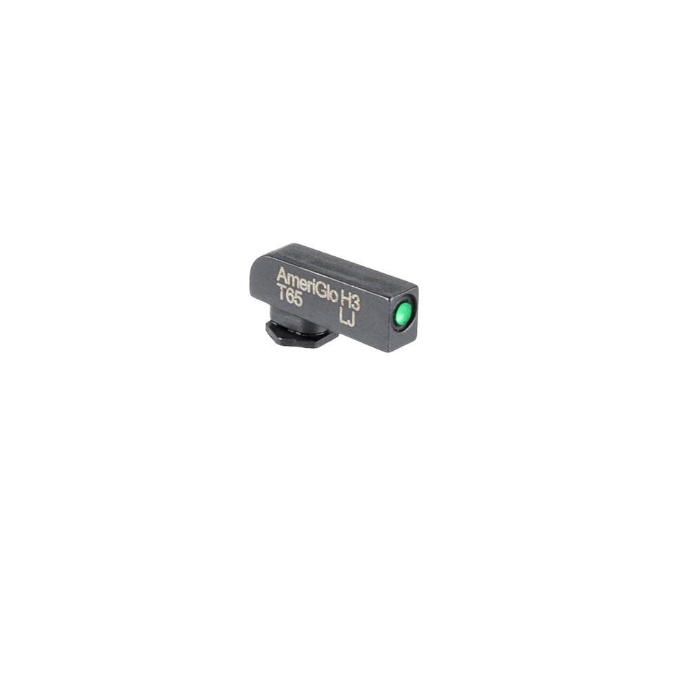 Ameriglo Glock Front Night Sight Green Tritium Black Front Outline