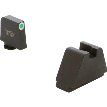 Ameriglo 4XL Glock Night Sight Set Green Tritium White Front Flat Black Rear