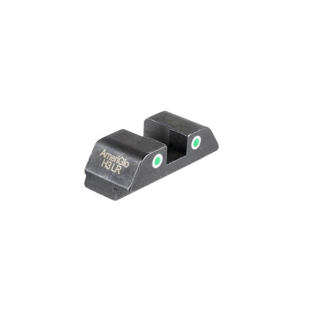 Ameriglo Glock 42/43/43X/48 Green Tritium 2-Dot Rear Sight with White Front