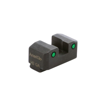 Ameriglo Tritium 2-Dot Serrated Rear Sight Black Outline .300" H for Springfield Hellcat OSP