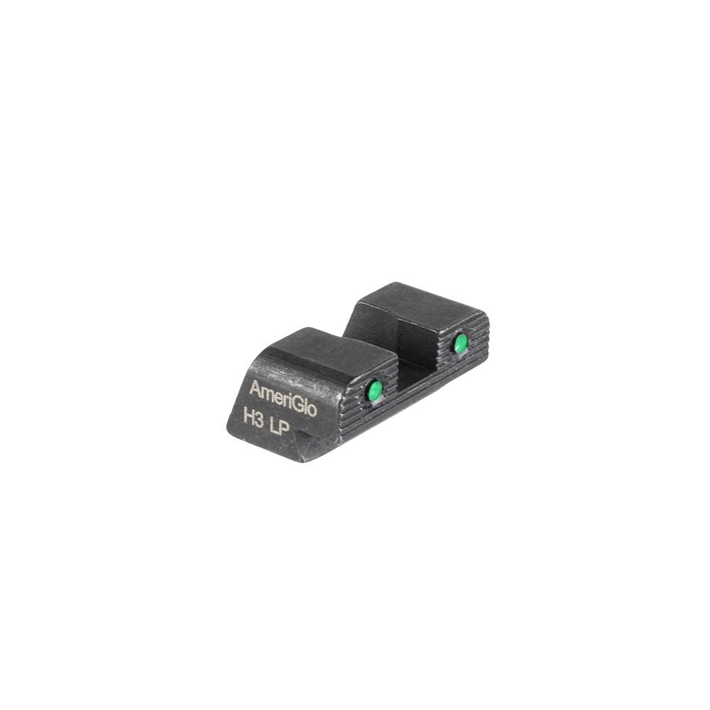 Ameriglo Tritium 2-Dot Rear Handgun Night Sight for Sig Sauer Springfield Hellcat Non-OSP #10 Green Black