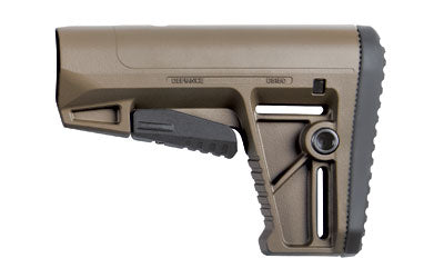KRISS USA DS150 Stock for AR-15 Mil-Spec Buffer Tubes, FDE, Removable Shock Pad DA-DS150FD00