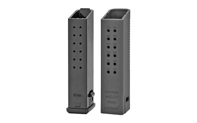 KRISS USA Inc MagEx2 Capacity Extending Baseplate Kit, 10MM, Black Finish, Fits Glock 20 Magazines, 3 Pack