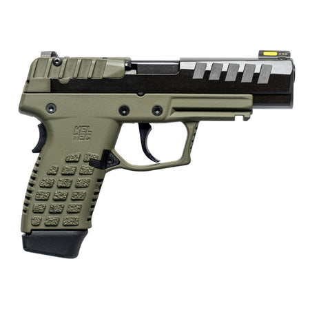 P15 9MM 15+1 BLK/GRN BLACK SLIDE/GREEN FRAME