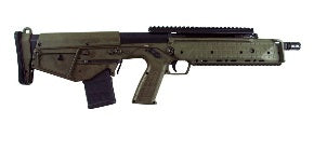 Kel-Tec RDBGRN RDB 17 223 Rem/5.56 NATO 20+1 17.30" Black Nitride Stainless Steel Barrel & Receiver w/Picatinny Rail, Picatinny Rail Forend, Bullpup Green Synthetic Stock & Polymer Grip, Ambidextrous