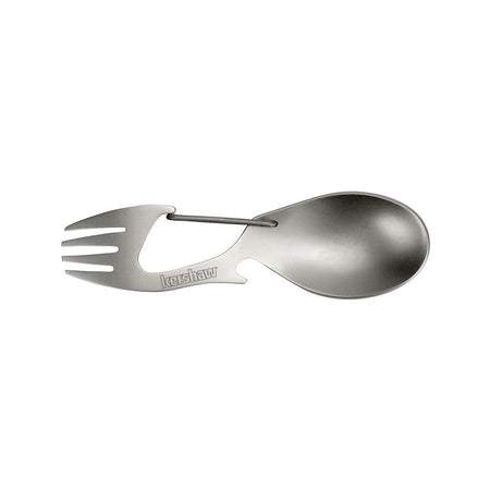 Kershaw Ration Compact Spoon & Fork Multi-Tool with Bottle Opener - 4.6 in.