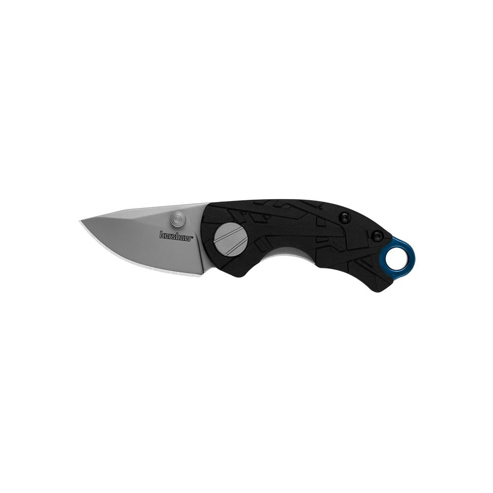 Kershaw Aftereffect Small Folding Knife 1.7 Inch Drop Point Blade Black