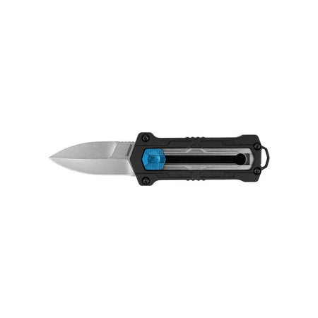 Kershaw Kapsule Manual Out-the-Front Folding Knife 1.9 Inch Spear Point Black