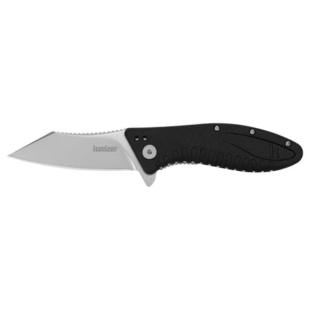 Kershaw Grinder SpeedSafe Assisted Folding Knife 3-1/4" Black Blade
