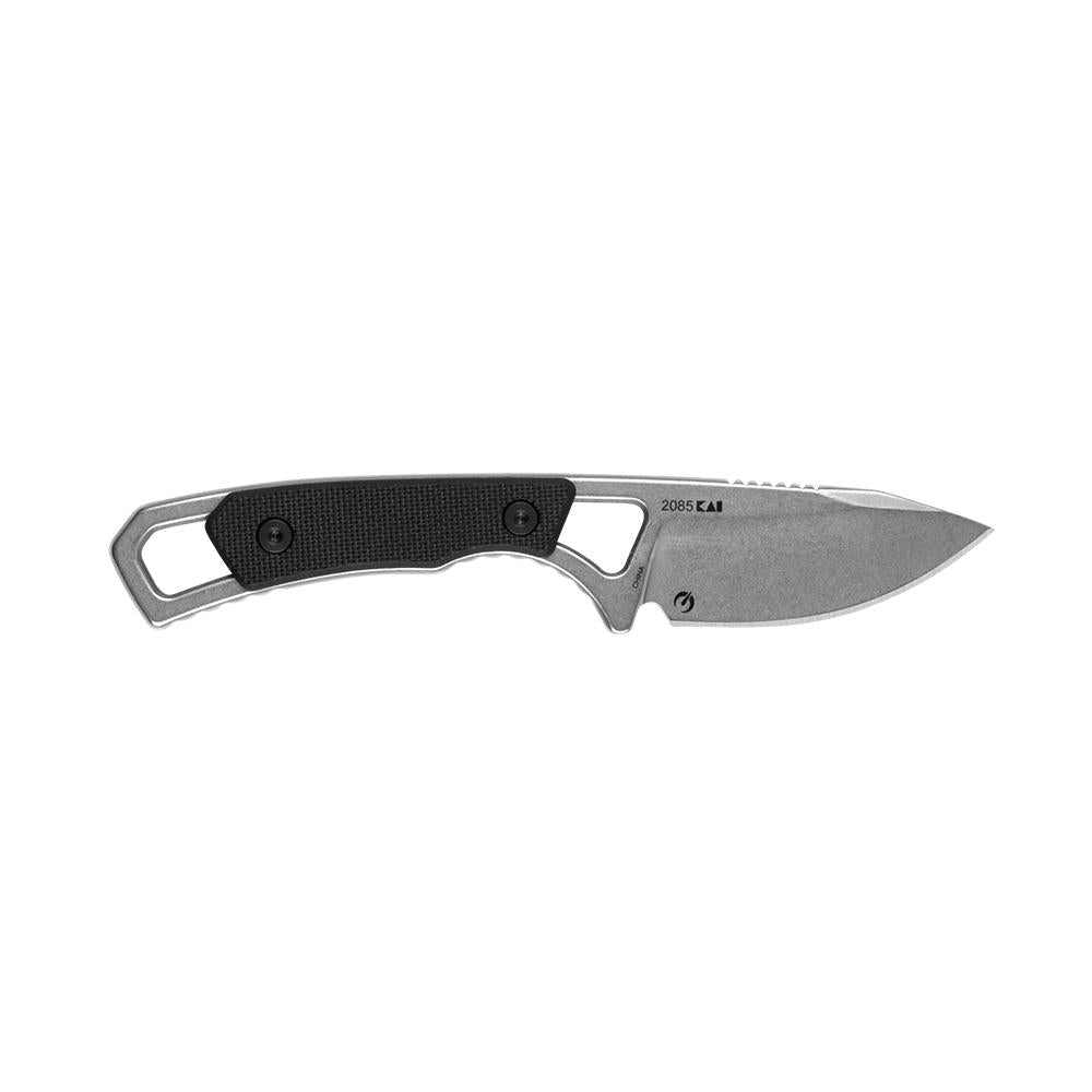 Kershaw Brace Neck Knife Fixed 2 Inch Drop Point Blade