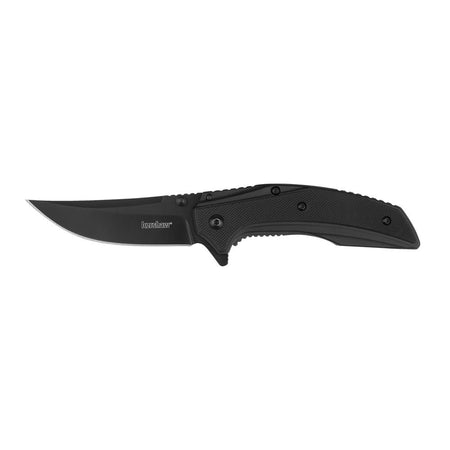 Kershaw Outright Black PVD Folding Knife 3" Trailing Point Blade