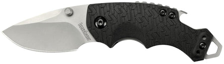 Kershaw Shuffle Drop Point Folding Knife 8Cr13MoV Steel Black Handle