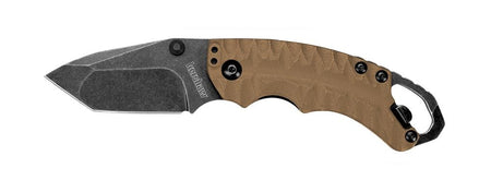 Kershaw Shuffle II Multi-Function Pocket Knife Tan / Tanto with Bottle Opener