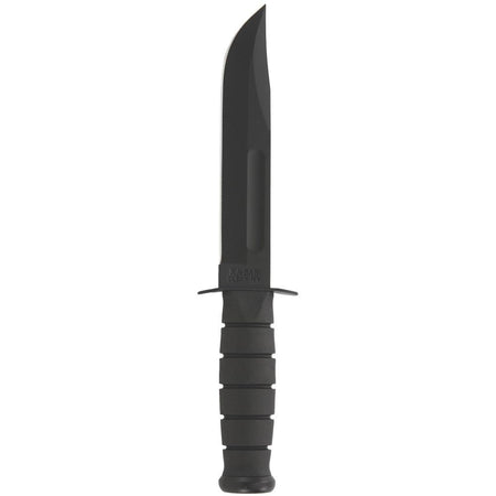 Ka-Bar Fixed Knife 7 Inch Clip Point Black with Sheath
