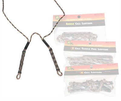 Haydel's Double Camo Hunting Call Lanyard Carry Strap