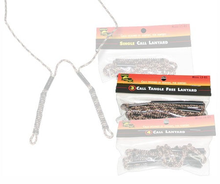 Haydel's Triple Camo Hunting Call Lanyard Carry Strap