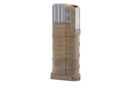 Lancer L7AWM Gen2 SR-25 7.62x51 25rd FDE Translucent Rifle Mag
