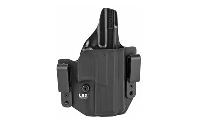 LAG Tactical Defender Series Right Hand Kydex IWB/OWB Holster, CZ P-10 C, Black Finish