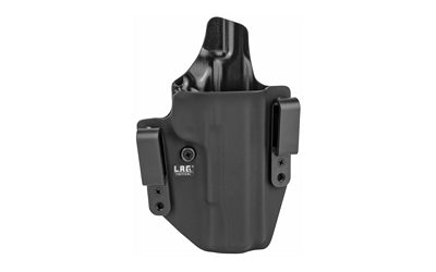 LAG Tactical Defender Series Right Hand Kydex IWB/OWB Holster, 1911 5" N/R, Black Finish