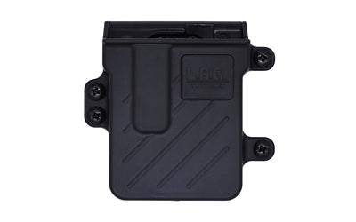 LAG Tactical M.C.S. Pro Series AR-15 Single Rifle Magazine Carrier, 1.75" Clip, Black Nylon