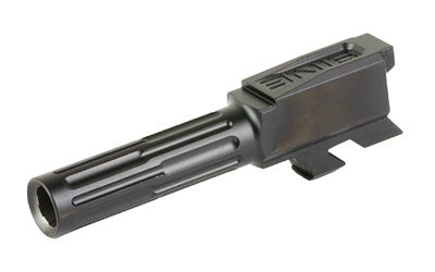 LanTac USA LLC 9INE Glock 43/43x Non-Threaded Fluted Barrel, Black Nitride