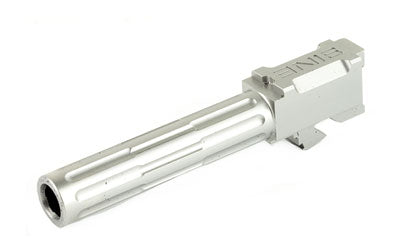 LanTac 9INE Fluted Drop-In Barrel, Fits Glock 19 Gen 3/4, 9mm, Stainless, 1:10 Twist