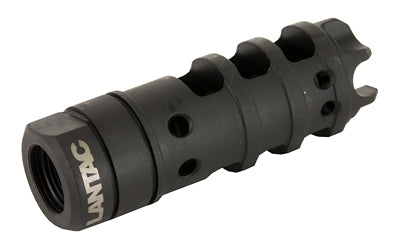 LanTac USA Dragon 9MM Muzzle Brake Hardened Milspec Steel Black Nitride 1/2x28 DGN9MMD