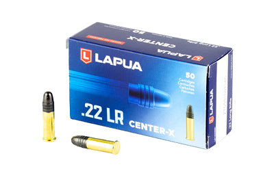 Lapua .22 Long Rifle Center-X 40 grain Lead Round Nose ammunition