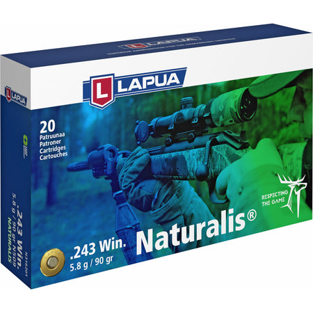 Lapua  Full Metal Jacket 90 Grain .243 Winchester  6418267102520