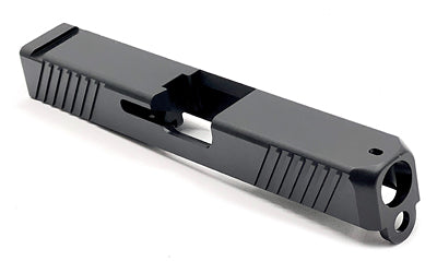 LBE Unlimited Glock 19 Compatible Slide, 9mm, Anodized Finish, Black GLK19SLD