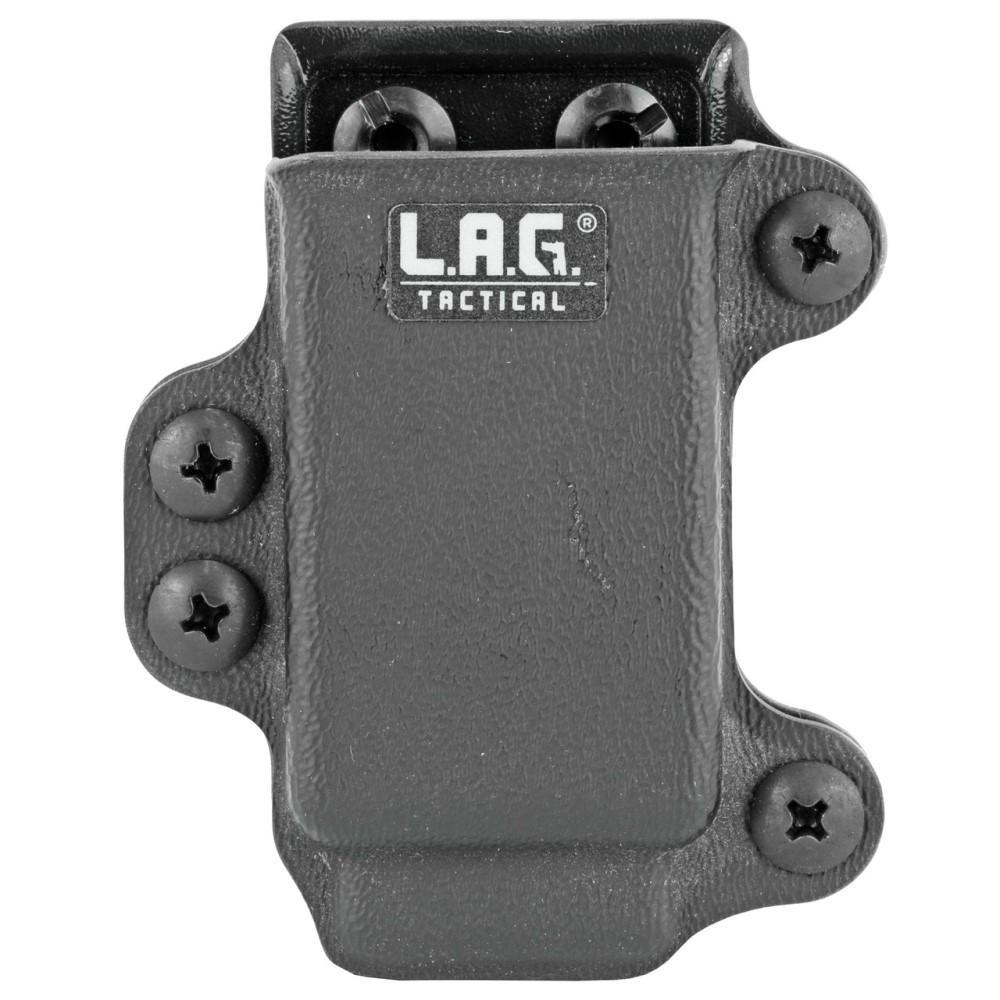 L.A.G. Tactical Kydex Single Magazine Carrier Compatible with Single Stack 9/40 Slim Mags