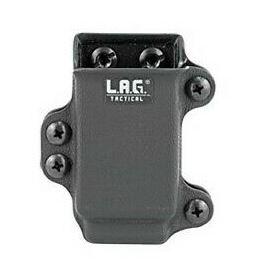 L.A.G. Tactical Single Pistol Magazine Pouch for Double Stack .45/10mm Mags