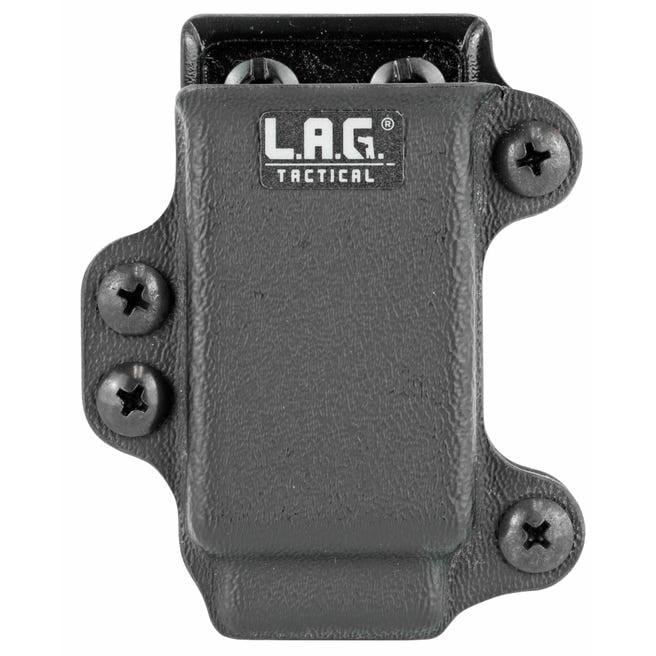 L.A.G. Tactical Kydex Single Magazine Carrier for Glock 43 and M&P Shield Pistol Mags
