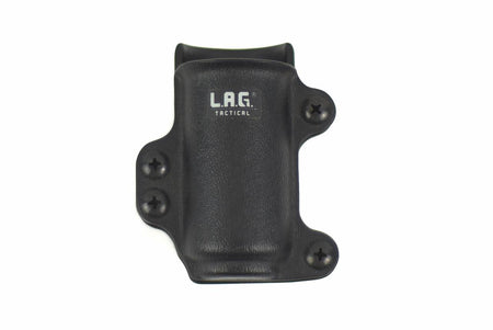 L.A.G. Tactical MCS Belt Holster for 1.3" Flashlight or Pepper Spray Black