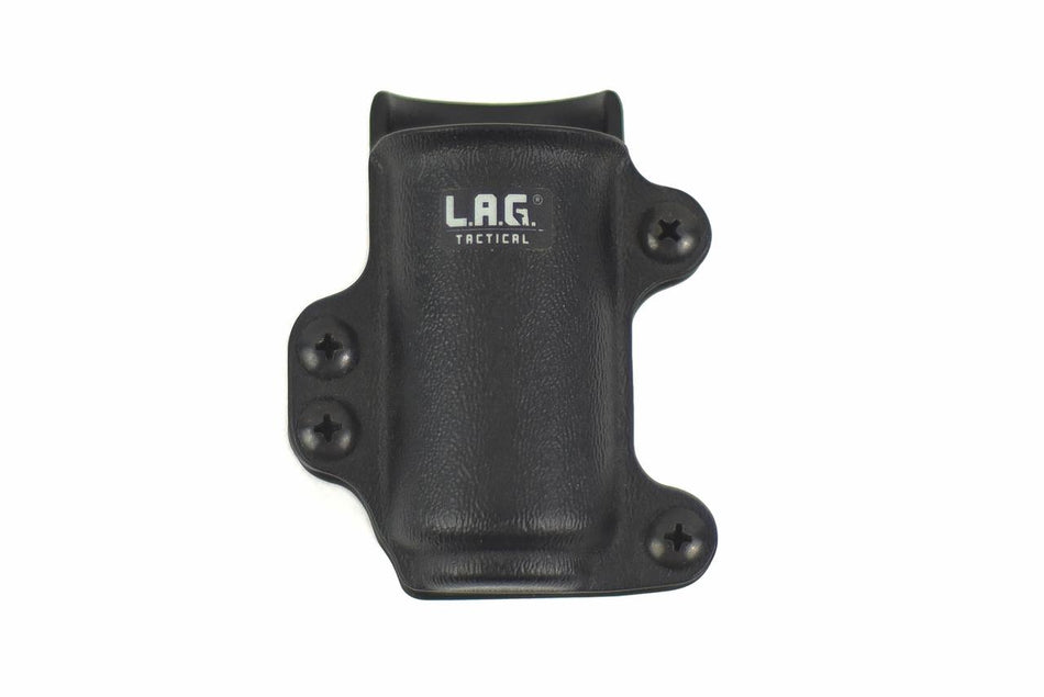 L.A.G. Tactical MCS Belt Holster for 1.3" Flashlight or Pepper Spray Black