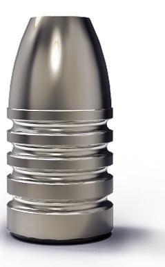 Lee Double Cavity Round Flat Nose Rifle Bullet Mould .515" 500 Grain