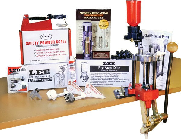 Lee Classic Turret Press Kit with Safety Scale & Case Tools
