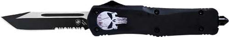 Templar Knife OTF Large Fallen 3.5" Black Tanto Serrated Edge Blade