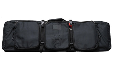 Legend Outdoor Gear Chimera Tactical Double Rifle Bag with Magazine Pockets, Black CMA400-BK
