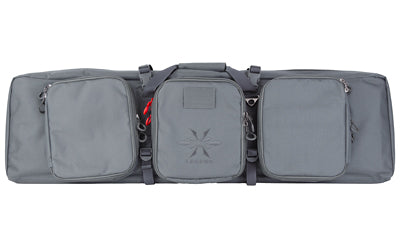 Legend Outdoor Gear Chimera Tactical Double Rifle Bag with Magazine Pockets, Stealth Gray CMA400-SG