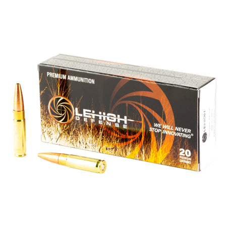 Lehigh Defense Lehigh Defense Controlled Chaos Flat Base Hollow Point 115 Grain .300 AAC Blackout 2350 fps 810025508494