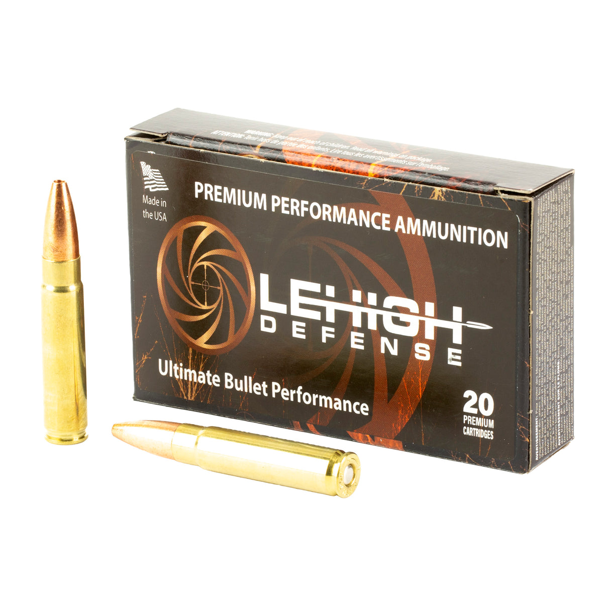 Lehigh Defense Lehigh Defense Controlled Chaos Flat Base Hollow Point 125 Grain .300 HAM'R 2440 fps 810025508623