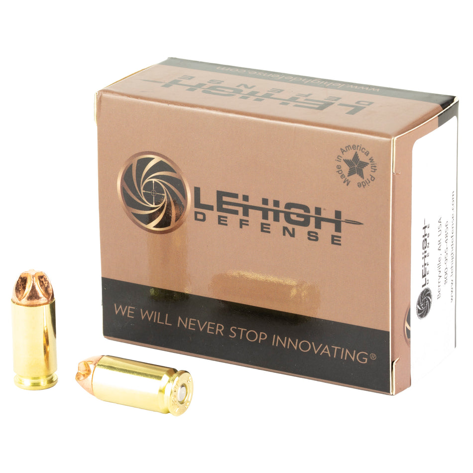 Lehigh Defense Xtreme Defense Fluid Transfer Monolithic 115 Grain .40 S&W 1400 fps 810025508593