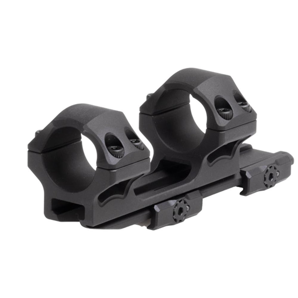 Leapers UTG 1" Medium Profile QR Cantilever Mount 34mm Offset Black