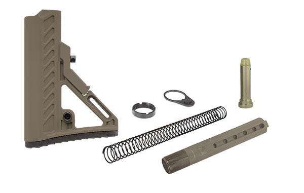 Leapers UTG PRO Ops Ready S2 Mil-Spec Stock Kit FDE Cerakote