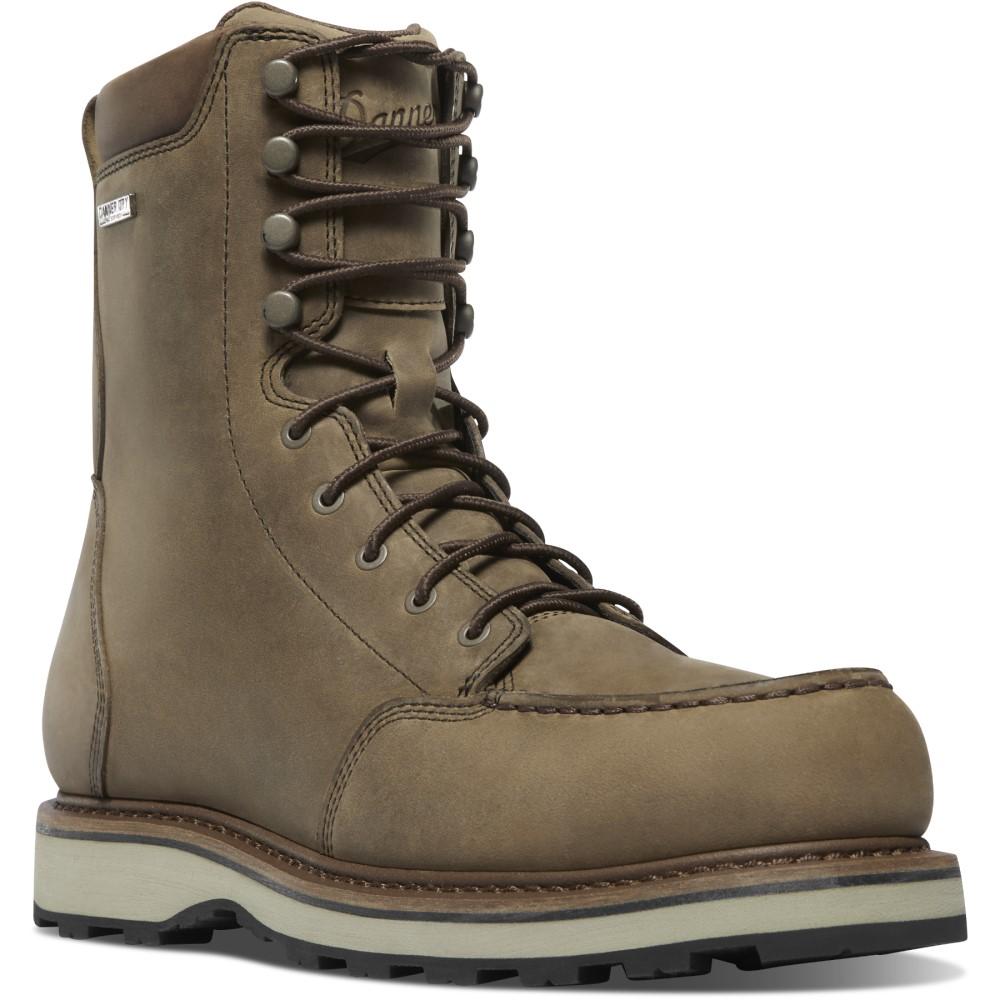 Danner Cedar River 8" Moc Toe Hunting Boot in Timberwolf Size 10
