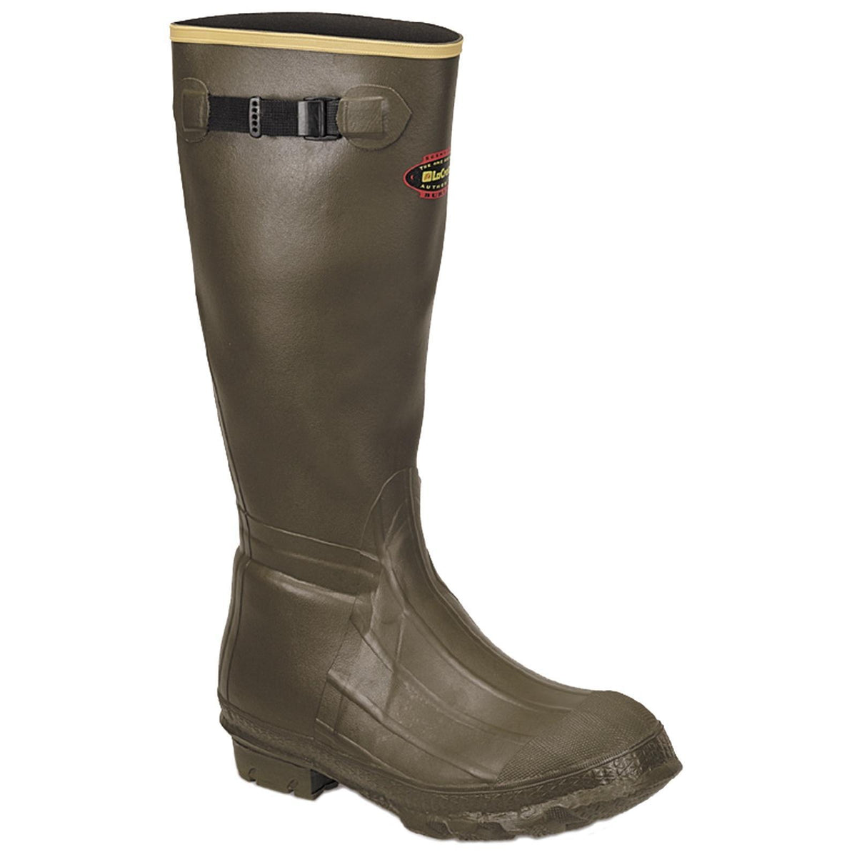 LaCrosse Burly Waterproof Rubber Boot 18" Green Men's Size 10