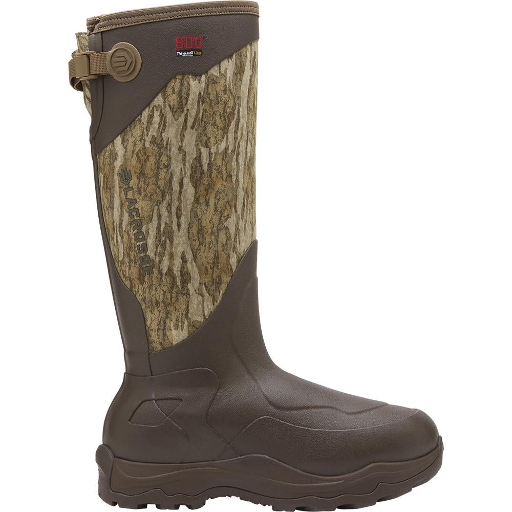 LaCrosse Alpha Agility 17" Waterproof Insulated Boot Mossy Oak Bottomland Sz 8