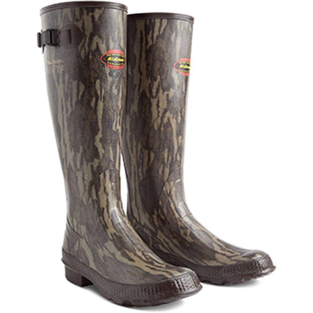 LaCrosse Grange NWTF 18" Rubber Hunting Boot in Mossy Oak Original Bottomland - Size 12